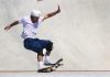 Pedro Barros voa e garante a medalha de prata no skate park