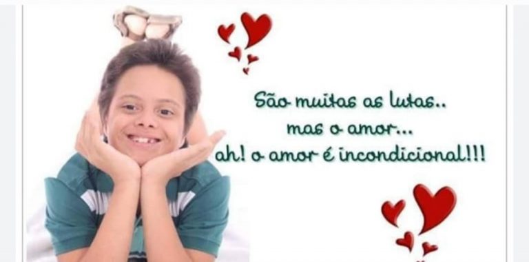 21/3: Dia Mundial da Síndrome de Down.