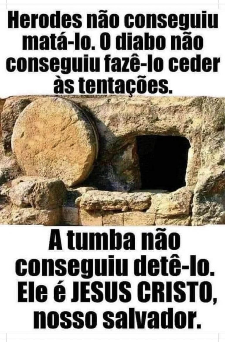 “”Ele ( Jesus ) morreu a nossa morte para vivermos Sua vida””. Feliz Páscoa.