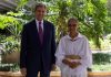 “Nós temos o compromisso de trabalhar com o Fundo Amazônia”, diz John Kerry, após reunir-se com a ministra Marina Silva.