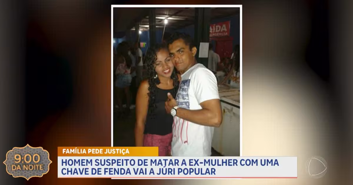 Homem que matou ex com chave de fenda é condenado a 37 anos de prisão