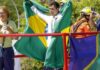 Carreata em Sobradinho marca festa de retorno de Caio Bonfim, medalhista de prata em Paris