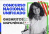 ENEM DOS CONCURSOS Gabarito das provas objetivas já está disponível no site do Concurso Nacional Unificado