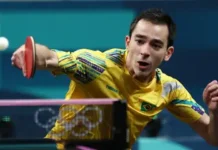 Calderano vence a Copa do Mundo de tênis de mesa
